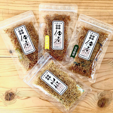 【食べ比べ】 4種類のちりめん佃煮、味の違いってどんな感じ?