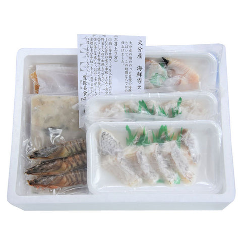 【豊後絆屋・大分】 大分海鮮寄せ鍋 魚介出汁の効いた海鮮寄せ鍋セット(5種の海鮮)