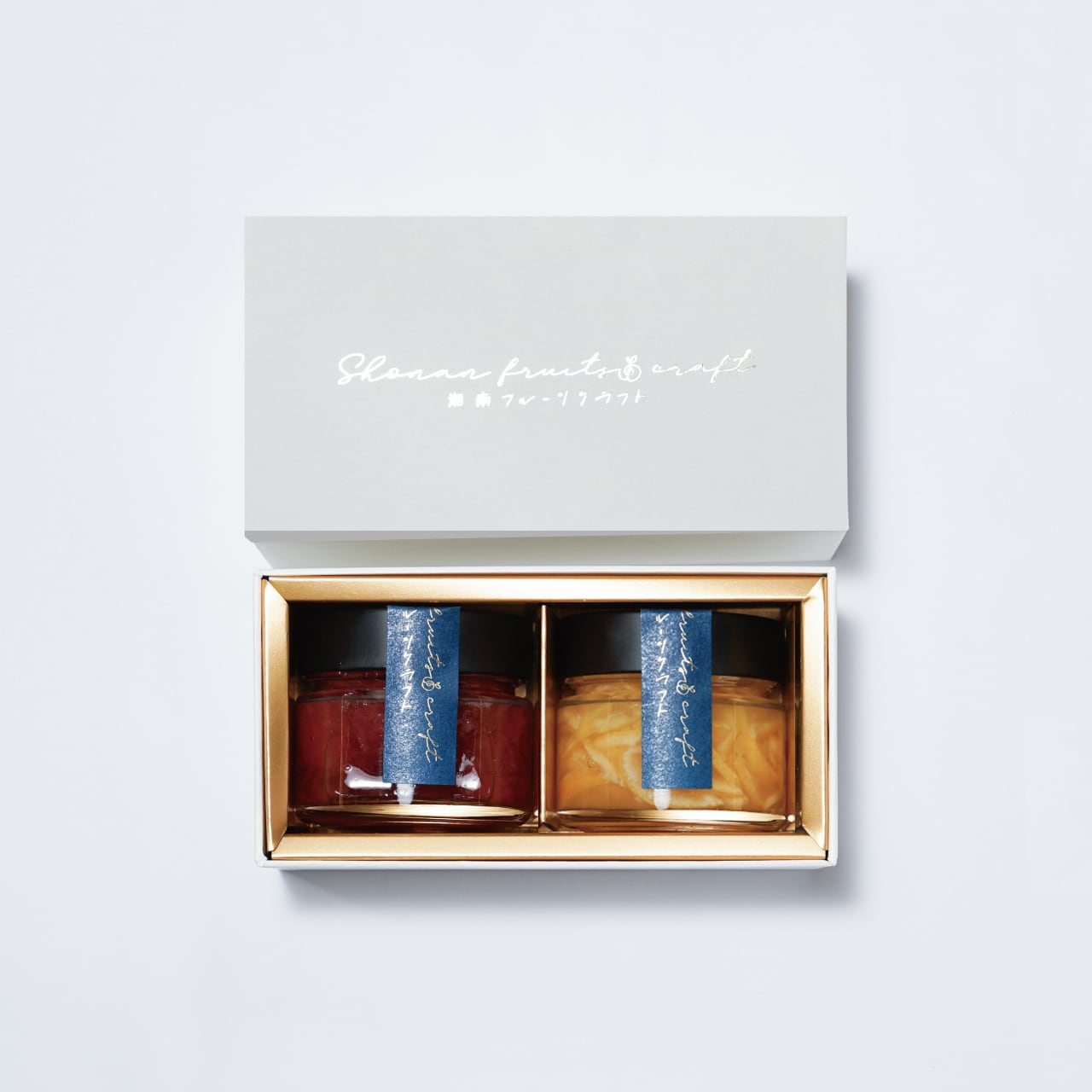 湘南ゴールドマーマレード・いちごジャム ギフトセット（140g×2個