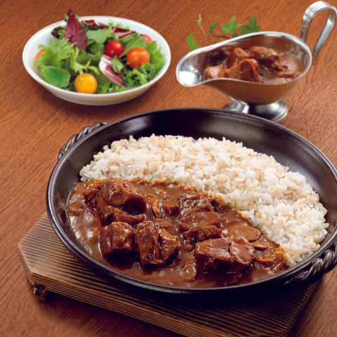 牛たん炭焼利久|大きな牛たんカレー&テールスープ ギフトセット(各2個)
