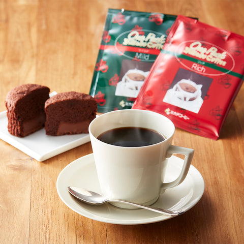 【ミカド珈琲・日本橋】ワンパックコーヒー&トリュフショコラケーキギフト