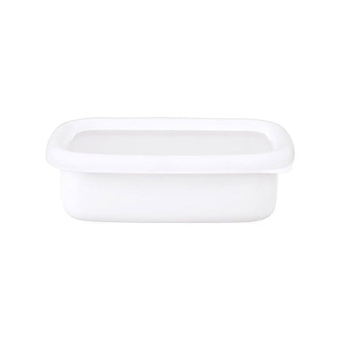 【富士ホーロー】Konte 浅型角容器S(420ml)・保存容器・角型・コンテシリーズ