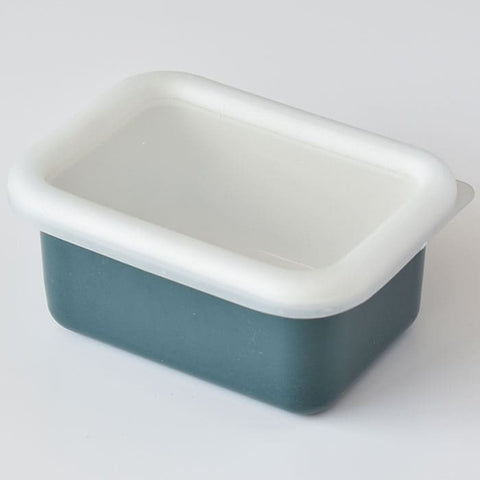 【富士ホーロー】保存容器 浅型 SS(300ml)コットンシリーズ FUJIHORO