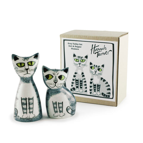 Hannah Turner|塩コショウ入れ Cat(GreyTabby)