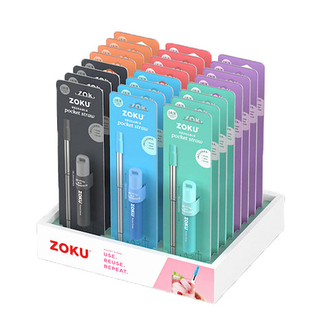 【ZOKU】TwoTone ポケットストロー（4色展開）