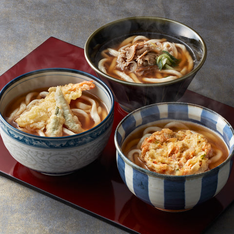 【香川・小豆島】 「うす家」 3種の手延うどんセット (計6個)