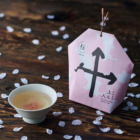 KUN tea|京玄米茶 上ル入ル さくら茶