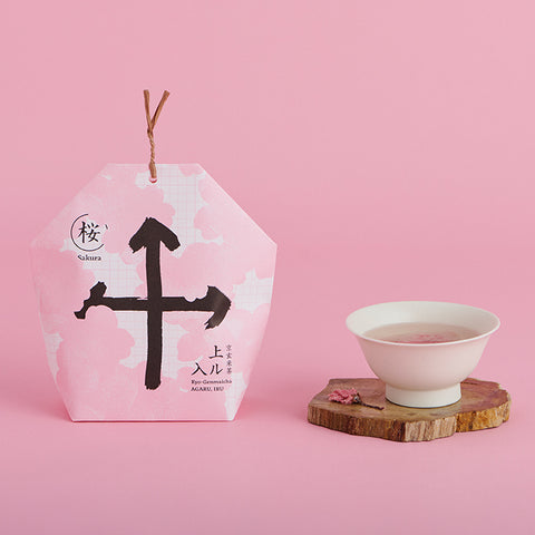 KUN tea|京玄米茶 上ル入ル さくら茶