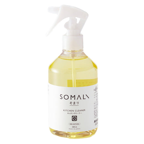 【木村石鹼】SOMALI キッチンクリーナー 本体(300ml)天然オレンジ精油
