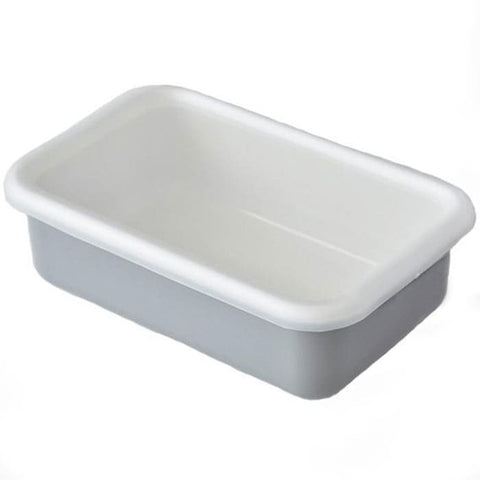 【富士ホーロー】保存容器 浅型 M(740ml)コットンシリーズ FUJIHORO