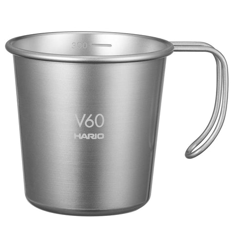 【HARIO】OUTDOOR メタルスタッキングマグ 320ml ステンレス O-VSM-30-HSV