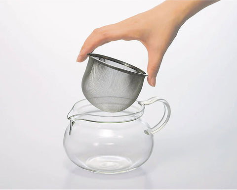 【HARIO】茶茶急須 丸(450ml) 耐熱ガラス CHJMN-45T