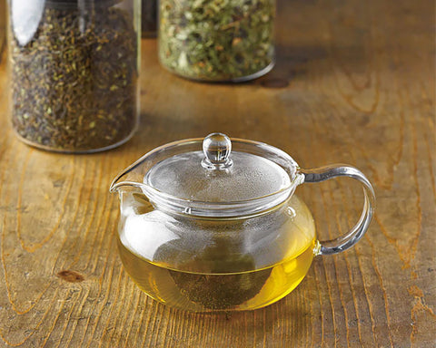 【HARIO】茶茶急須 丸(450ml) 耐熱ガラス CHJMN-45T