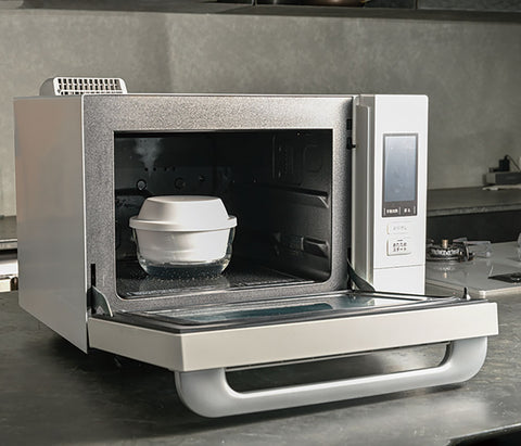 HARIO|電子レンジ調理器 蒸し器 ガラスのレンジ蒸し器