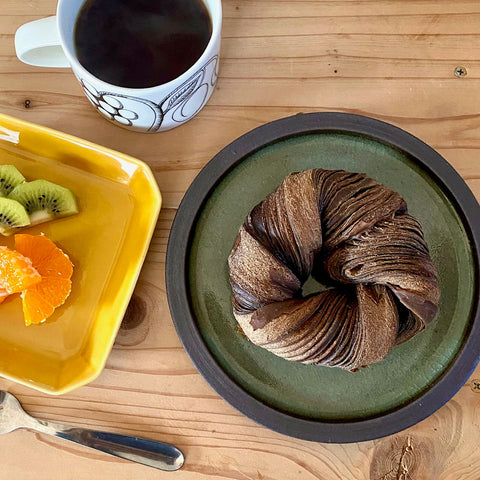 【麻布十番モンタボーのパンレビュー】チョコ クロワッサンベーグルも、食べてみた