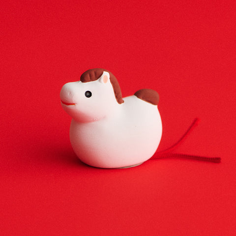 2種類の玄米茶とおみくじ入干支飾りセット