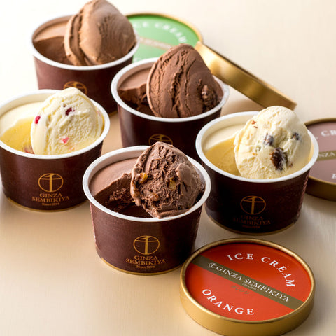 【銀座千疋屋】 銀座 ショコラアイス ５種セット（計10個）アイスクリーム