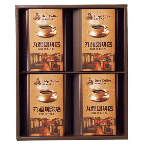 丸福珈琲店 伝承香味ブレンド詰合せ（4箱入）