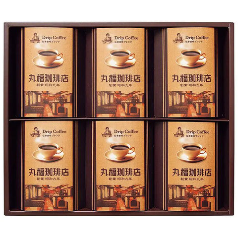 丸福珈琲店 伝承香味ブレンド詰合せ（6箱入）