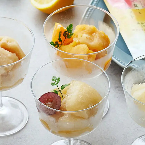 フルーツパーラーの凍らせて食べるシャーベット　彩果しずく