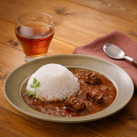 「牛たん炭焼利久」×「印度カリー子」牛たんスパイスカレー＆キーマカレー（3個セット）