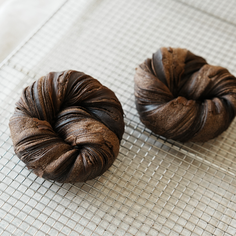 クロワッサンベーグル チョコ