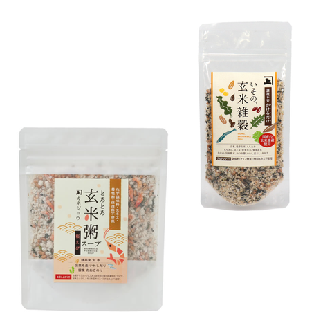 SALE｜玄米ふりかけ＆桜えび玄米粥スープセット