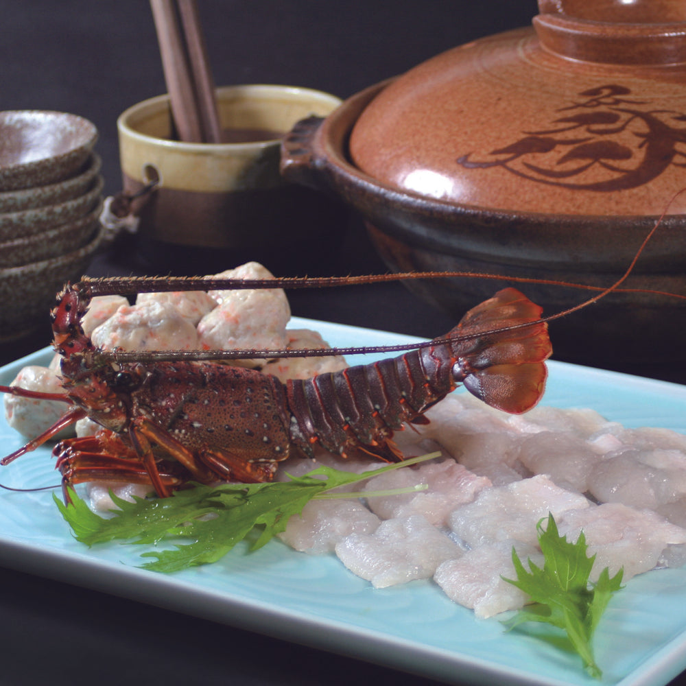 徳島 ・吟月】鱧と伊勢えびの豪華鍋セット はもしゃぶ – ミツウロコ