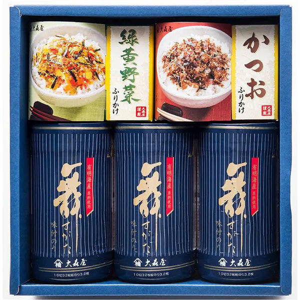 大森屋 味付卓上のり・ふりかけ詰合せ – ミツウロコアベニュー