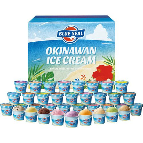 【沖縄・ブルーシールアイス】 12種のフレーバー　計36個セット