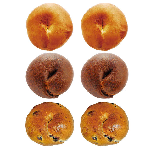 モンタボーベーグル ３種詰め合わせ（６個）