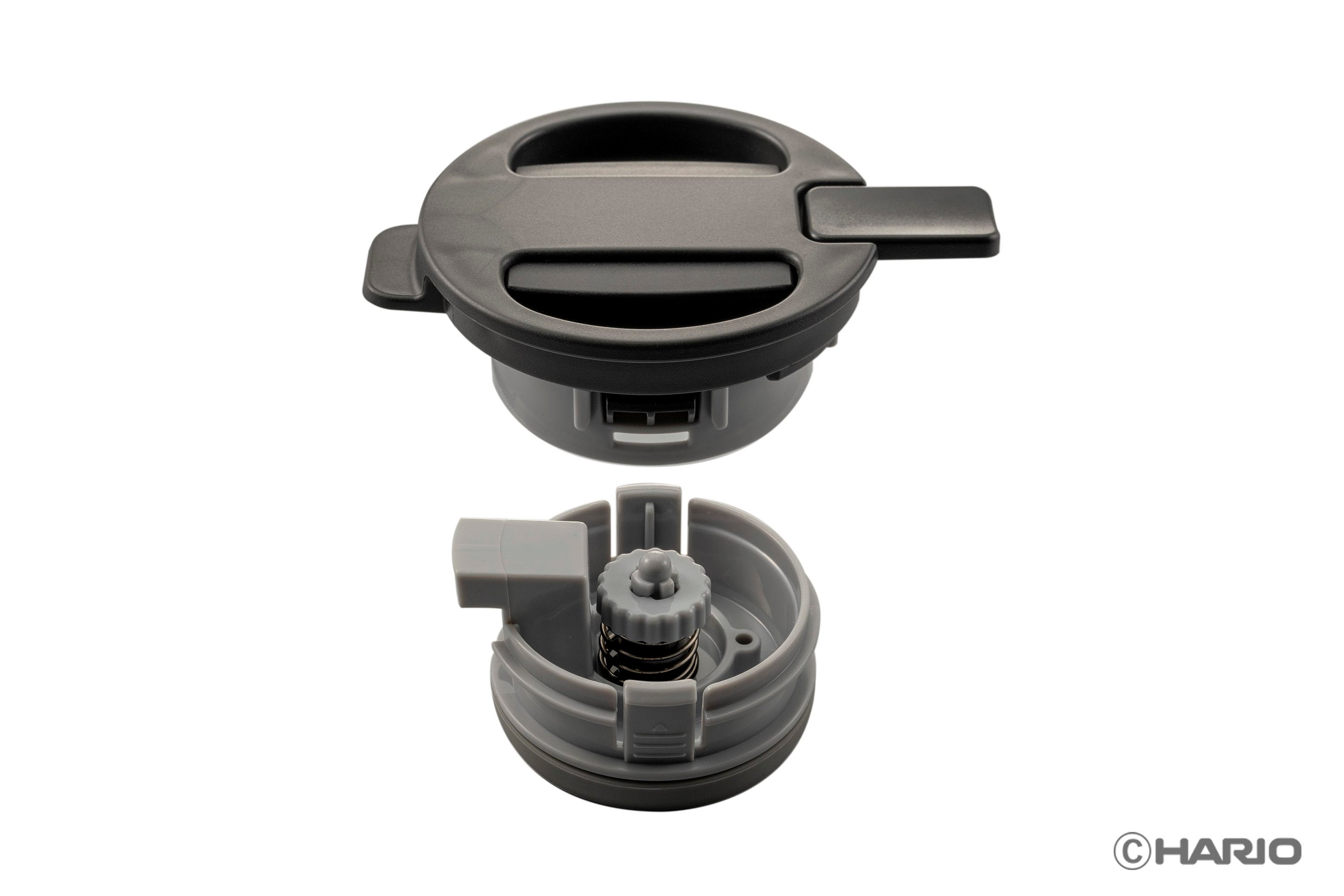 保温関連用品 shimo HARIO｜セラミックコーティング 真空二重保温ポット（600ml）CHP-600-B