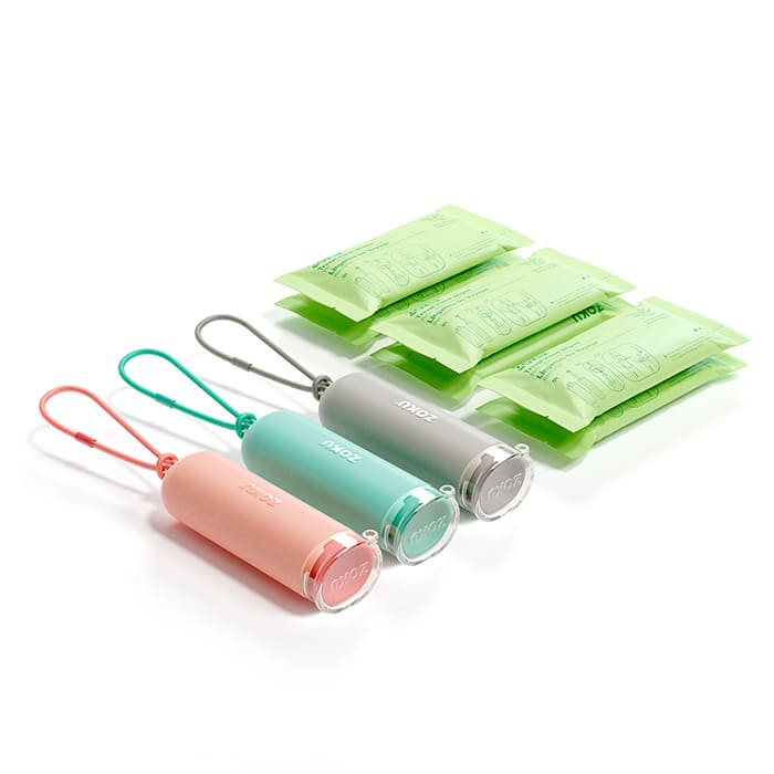 シモンズグランドセール ZOKU】ポケットワイプ ウェットティッシュ（3色展開 食事・調理介助