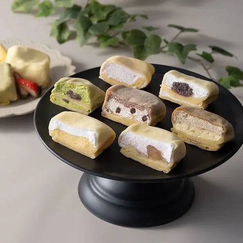 ７種の手包みもちっとクレープ（１０個）