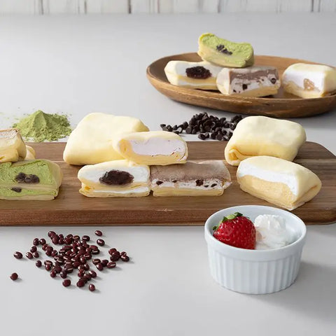 ７種の手包みもちっとクレープ（１０個）